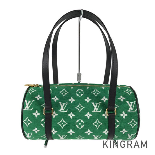 LOUIS VUITTON Monogram Jacquard velvet Papillon 26 M46206 Hand bag