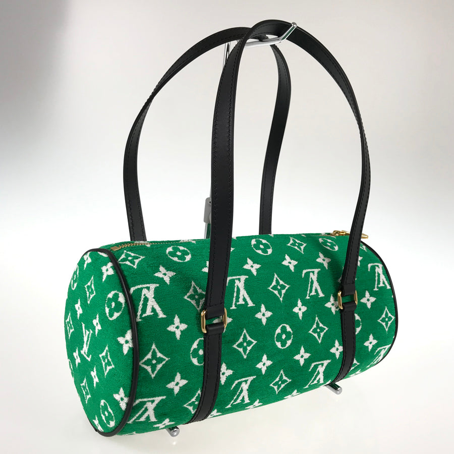 LOUIS VUITTON Monogram Jacquard velvet Papillon 26 M46206 Hand bag