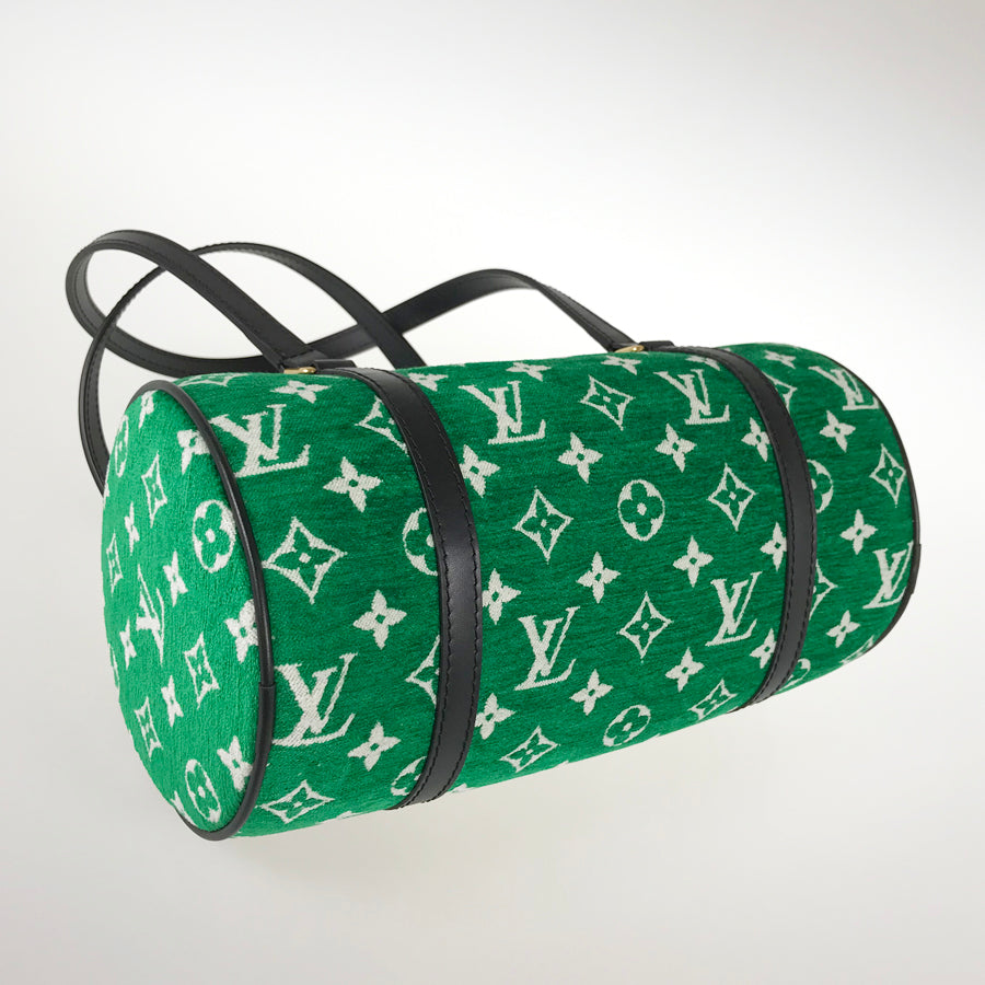 LOUIS VUITTON Monogram Jacquard velvet Papillon 26 M46206 Hand bag