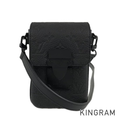 LOUIS VUITTON Taurillon Leather S Lock Vertical Wearable Wallet M81524 Shoulder bag