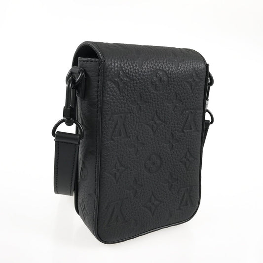 LOUIS VUITTON Taurillon Leather S Lock Vertical Wearable Wallet M81524 Shoulder bag