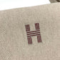 HERMES Brid A Black GM Pouch