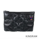 LOUIS VUITTON Monogram Embossed Pochette A4 M68775 Clutch bag