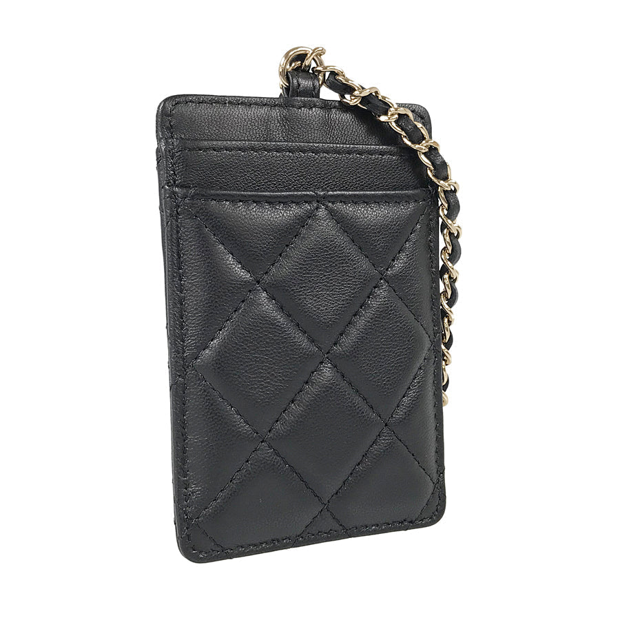 CHANEL Matelasse Card case