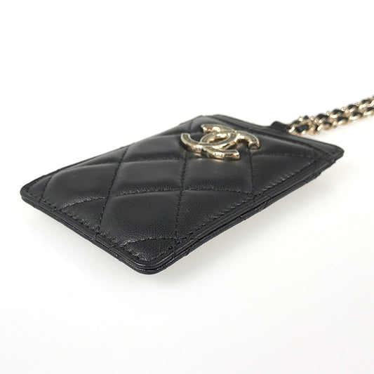 CHANEL Matelasse Card case