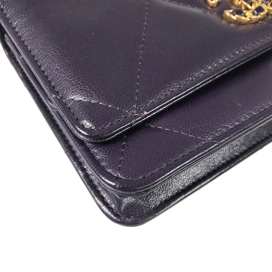 CHANEL Chanel 19 Chain wallet Shoulder bag