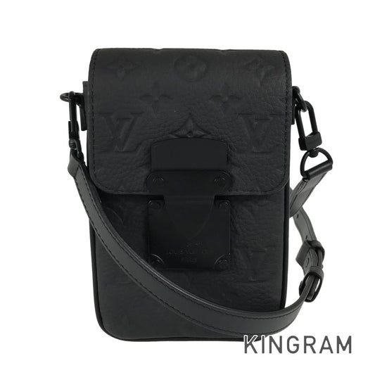 LOUIS VUITTON Taurillon Leather S Lock Vertical Wearable Wallet M81524 Shoulder bag