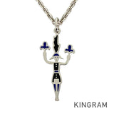 HERMES Casac Nuit Necklace