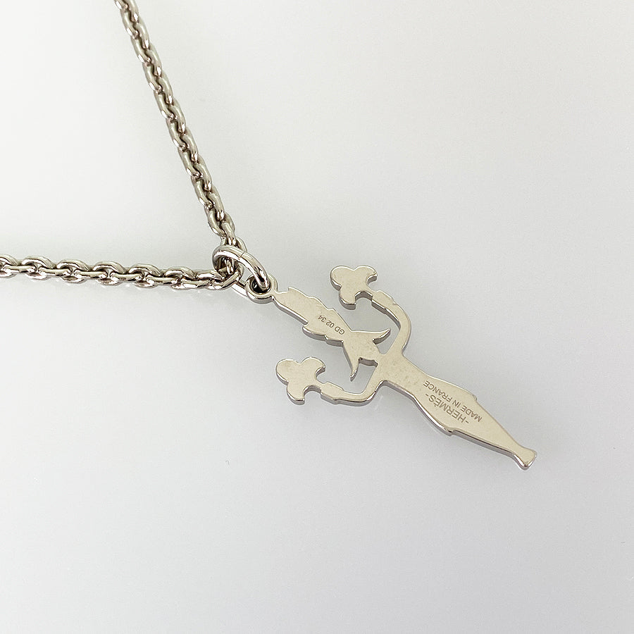 HERMES Casac Nuit Necklace