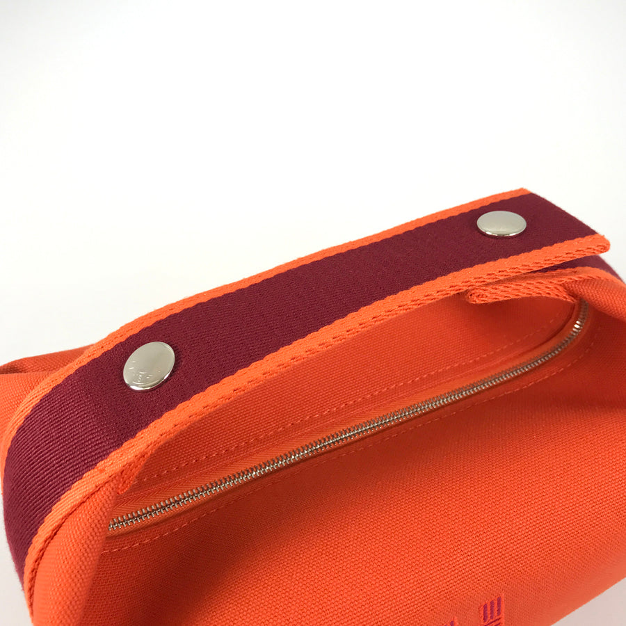 HERMES Brida Black PM Hand bag