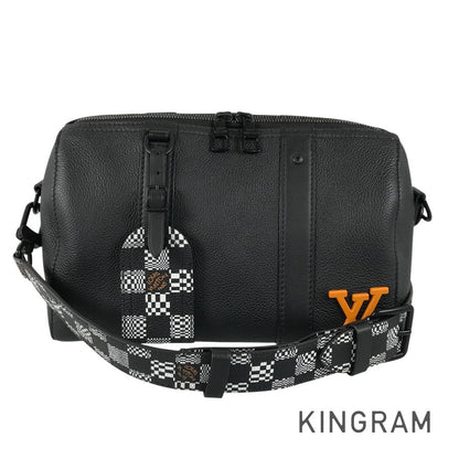 LOUIS VUITTON Damier Distorted City Keepall M57417 Boston bag