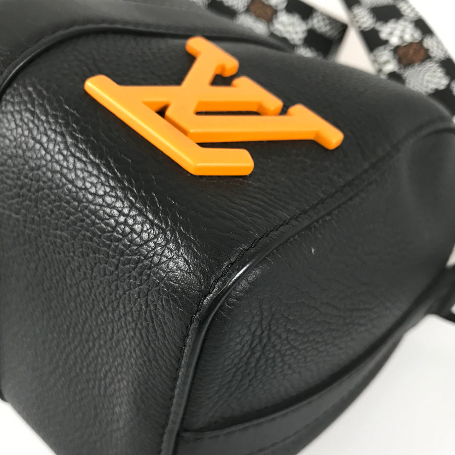 LOUIS VUITTON Damier Distorted City Keepall M57417 Boston bag