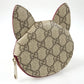 GUCCI GG Supreme Cat 818766 Coin purse