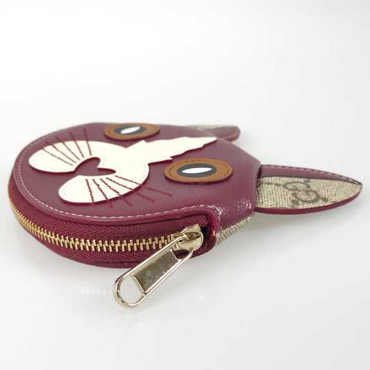 GUCCI GG Supreme Cat 818766 Coin purse
