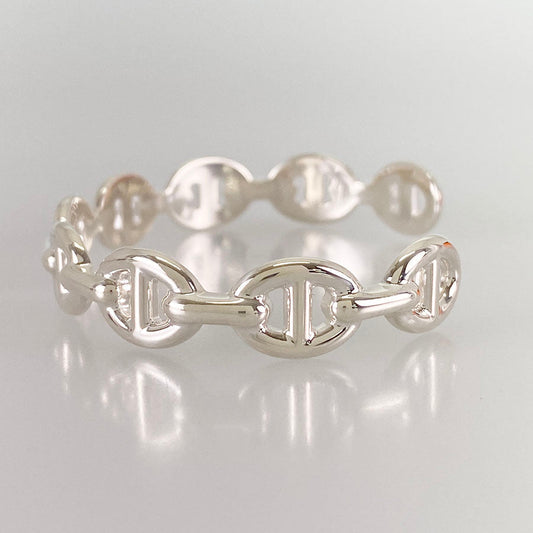 HERMES Chaine d'Ancre Anchene Bangle