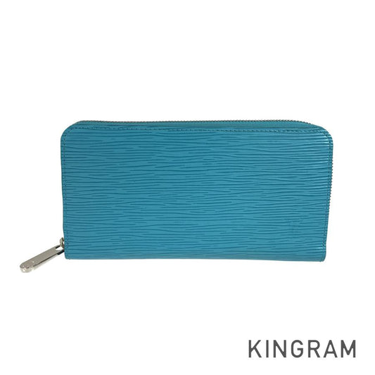 LOUIS VUITTON Epi Zippy wallet IC chip purse Zip Around