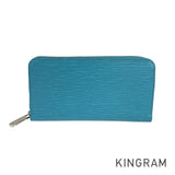 LOUIS VUITTON Epi Zippy wallet IC chip purse Zip Around