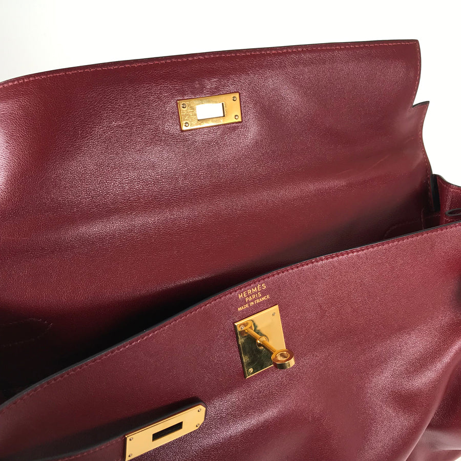 HERMES Kelly 35 ?Y(Made in 1995) Handbag