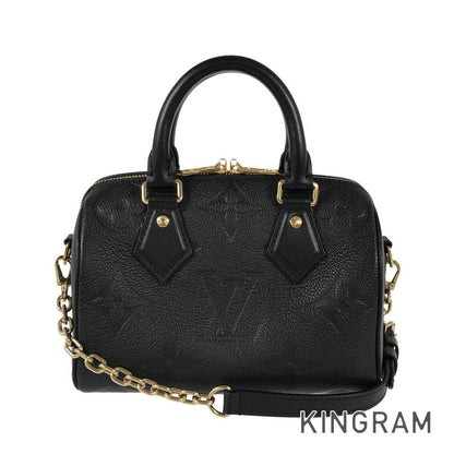 LOUIS VUITTON Monogram Empreinte Speedy Bandouliere 20 M58953 Hand bag