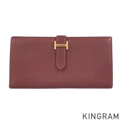 HERMES Bearn Long wallet bifold