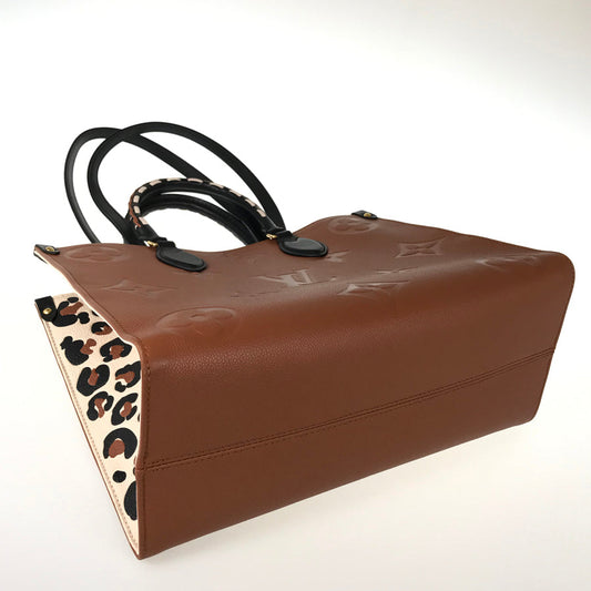 LOUIS VUITTON Monogram Empreinte On The Go MM M58521 Hand bag