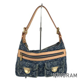 LOUIS VUITTON Monogram Denim Baggy PM M95049 Shoulder bag