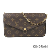 LOUIS VUITTON Monogram Pochette Felicie M61276 Wallet bag