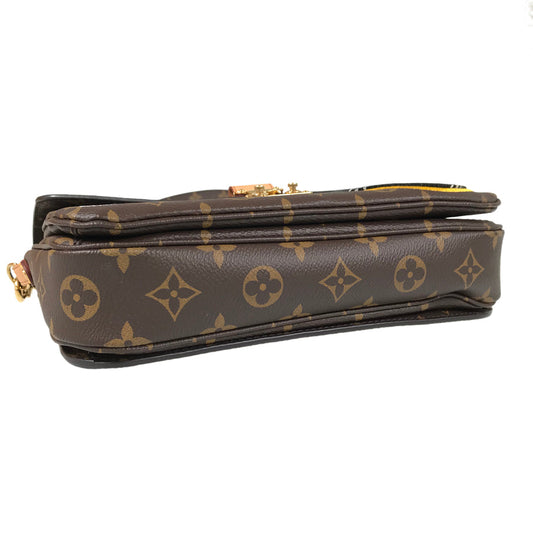 LOUIS VUITTON Monogram Pochette Metis MM Patches M43991 Hand bag