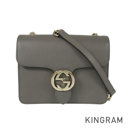 GUCCI Interlocking G Chain Shoulder Shoulder Bag