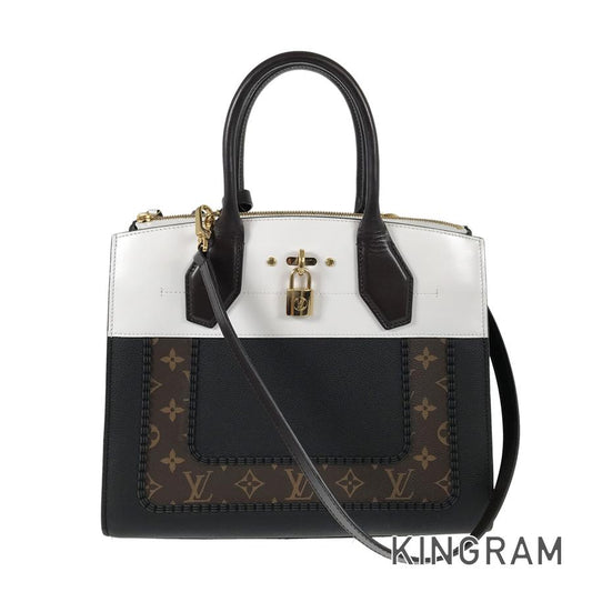 LOUIS VUITTON Monogram City Steamer MM M55430 Tote bag