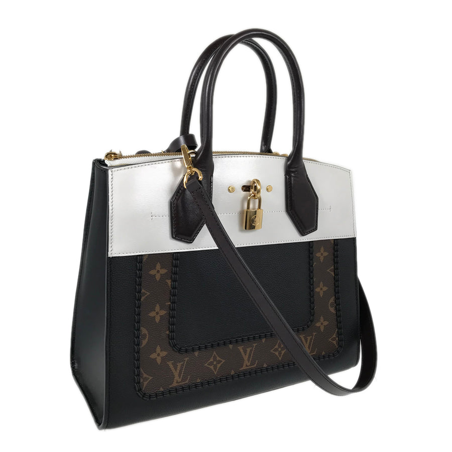 LOUIS VUITTON Monogram City Steamer MM M55430 Tote bag
