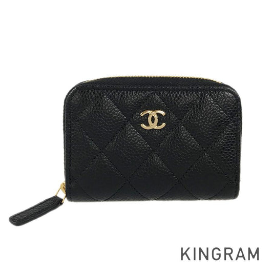 CHANEL Matelasse Classic zip coin purse Coin purse