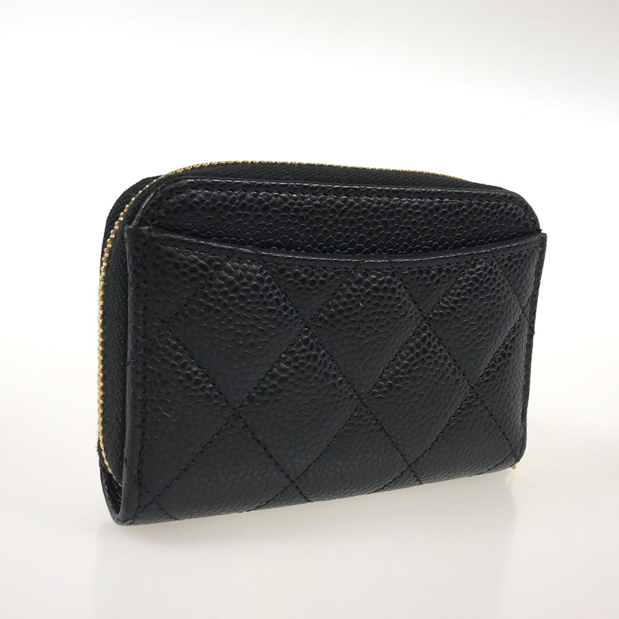 CHANEL Matelasse Classic zip coin purse Coin purse