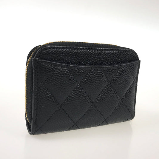 CHANEL Matelasse Classic zip coin purse Coin purse