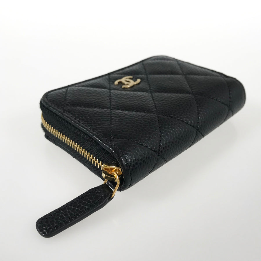 CHANEL Matelasse Classic zip coin purse Coin purse