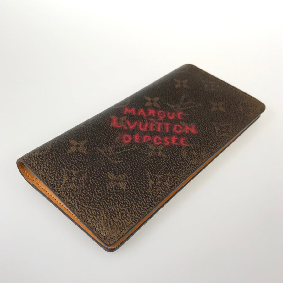 LOUIS VUITTON Monogram Dust Portefeuille Brazza NM M11706 Long wallet bifold