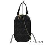 Dior Lady Dior Call-in Phone Holder Shoulder bag
