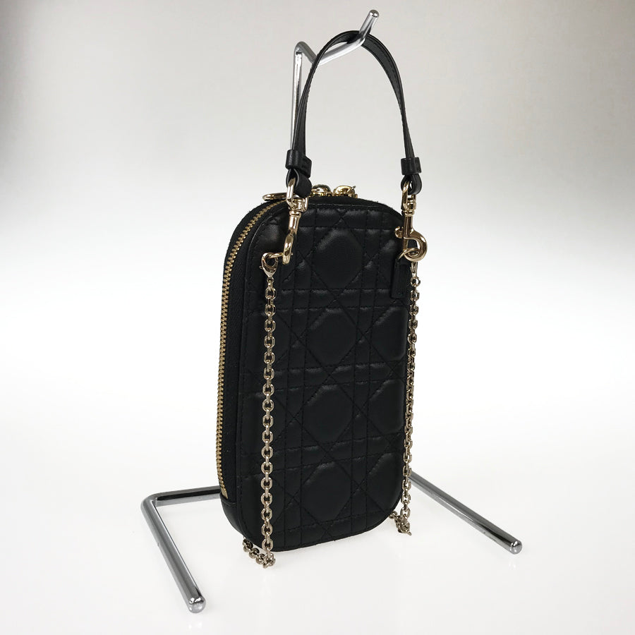 Dior Lady Dior Call-in Phone Holder Shoulder bag