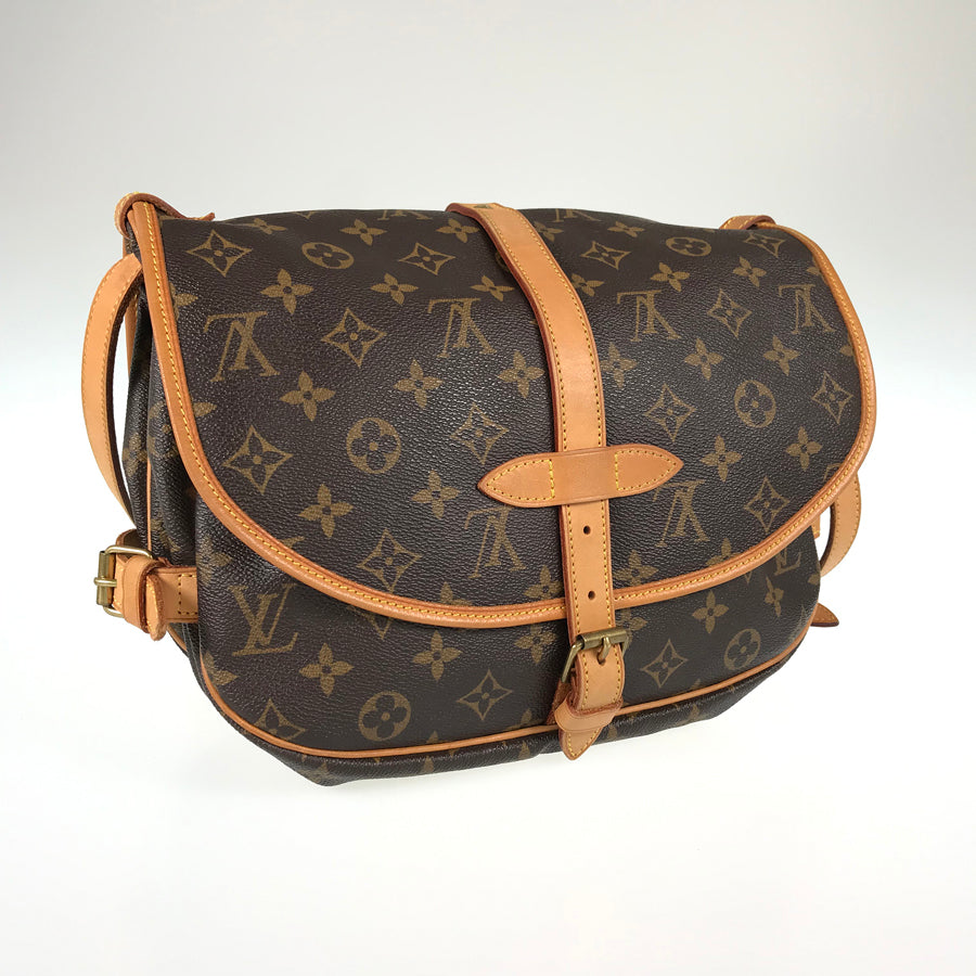 LOUIS VUITTON Monogram Saumur 30 M42256 Shoulder bag