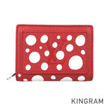 LOUIS VUITTON Implant Portefeuille Claire Yayoi Kusama M82103 Bifold wallet