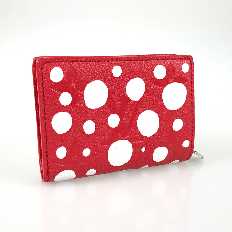 LOUIS VUITTON Implant Portefeuille Claire Yayoi Kusama M82103 Bifold wallet