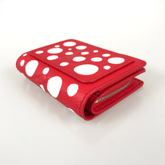 LOUIS VUITTON Implant Portefeuille Claire Yayoi Kusama M82103 Bifold wallet