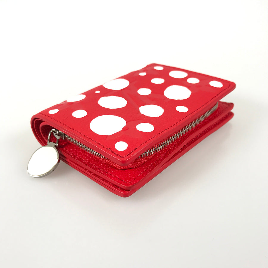 LOUIS VUITTON Implant Portefeuille Claire Yayoi Kusama M82103 Bifold wallet