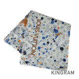 LOUIS VUITTON Ethole Paint Splash M70608 Unisex Stoles