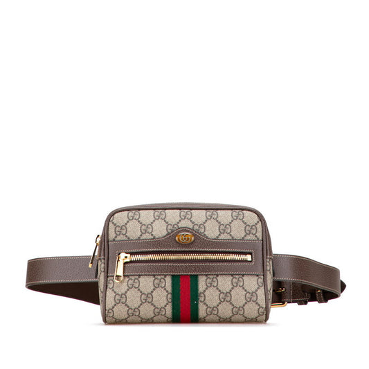 Gucci Ophidia GG Supreme PVC Leather Belt Bag