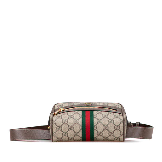 Gucci Ophidia GG Supreme PVC Leather Belt Bag