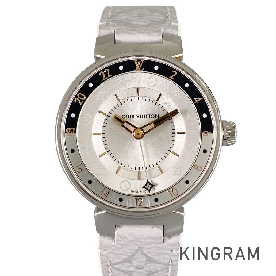 LOUIS VUITTON Tambour Moon Dual Time QA104 Women's Watch