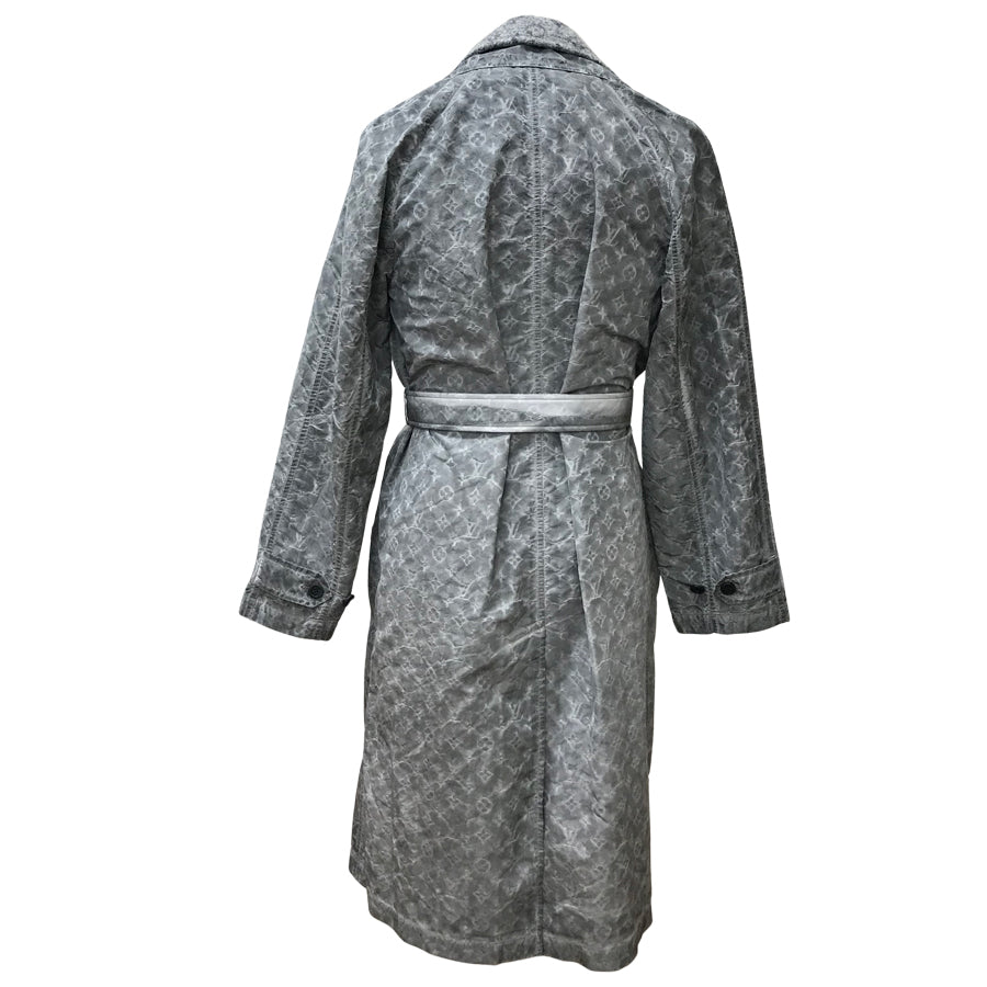 LOUIS VUITTON Monogram RW202W PAY FJOW16 Men's Long coat