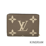 LOUIS VUITTON Monogram Empreinte Bicolor Portefeuille Claire M82370 Bifold wallet