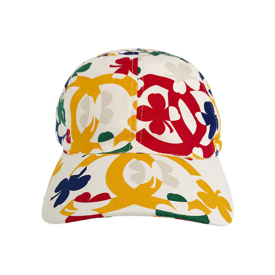 CHANEL Notation size M Clover COCO Mark Women's cap